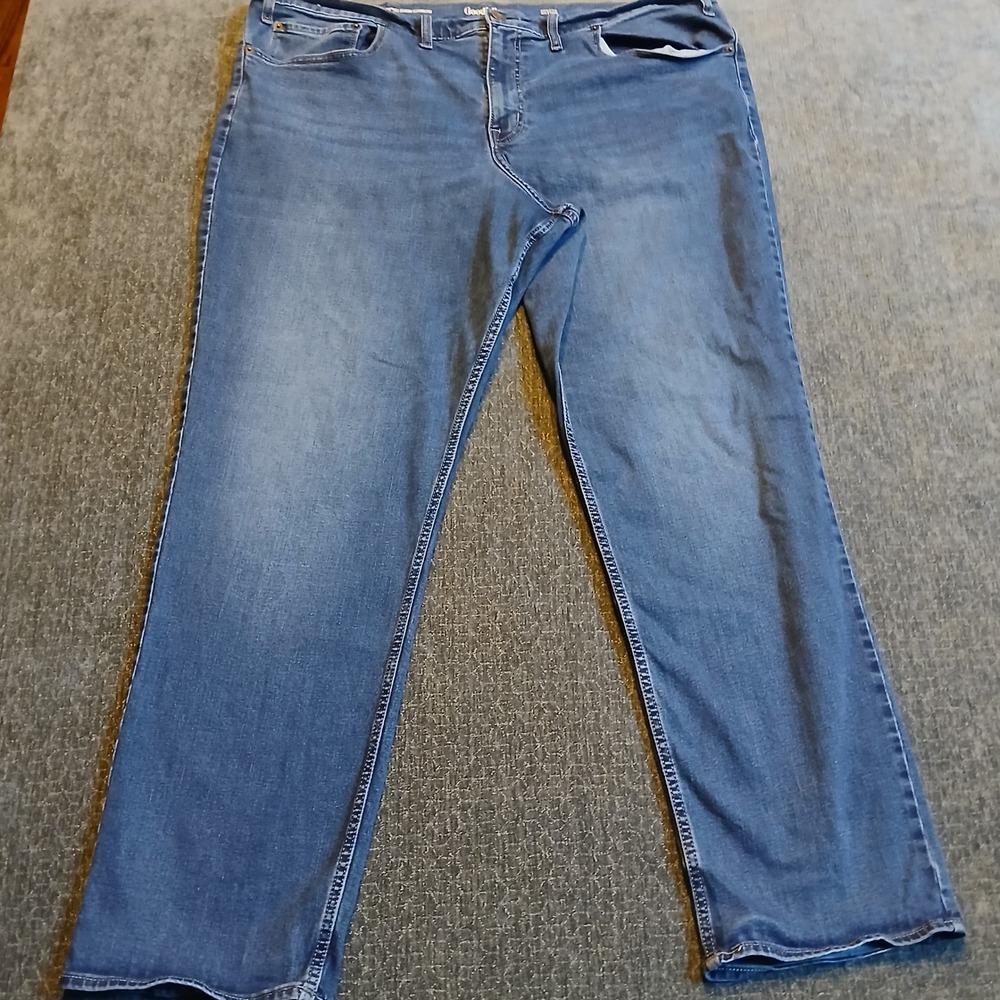 Goodfellow & Co Mens Athletic Fit Jeans Blue TruTemp 365 44W x 34L Medium Wash